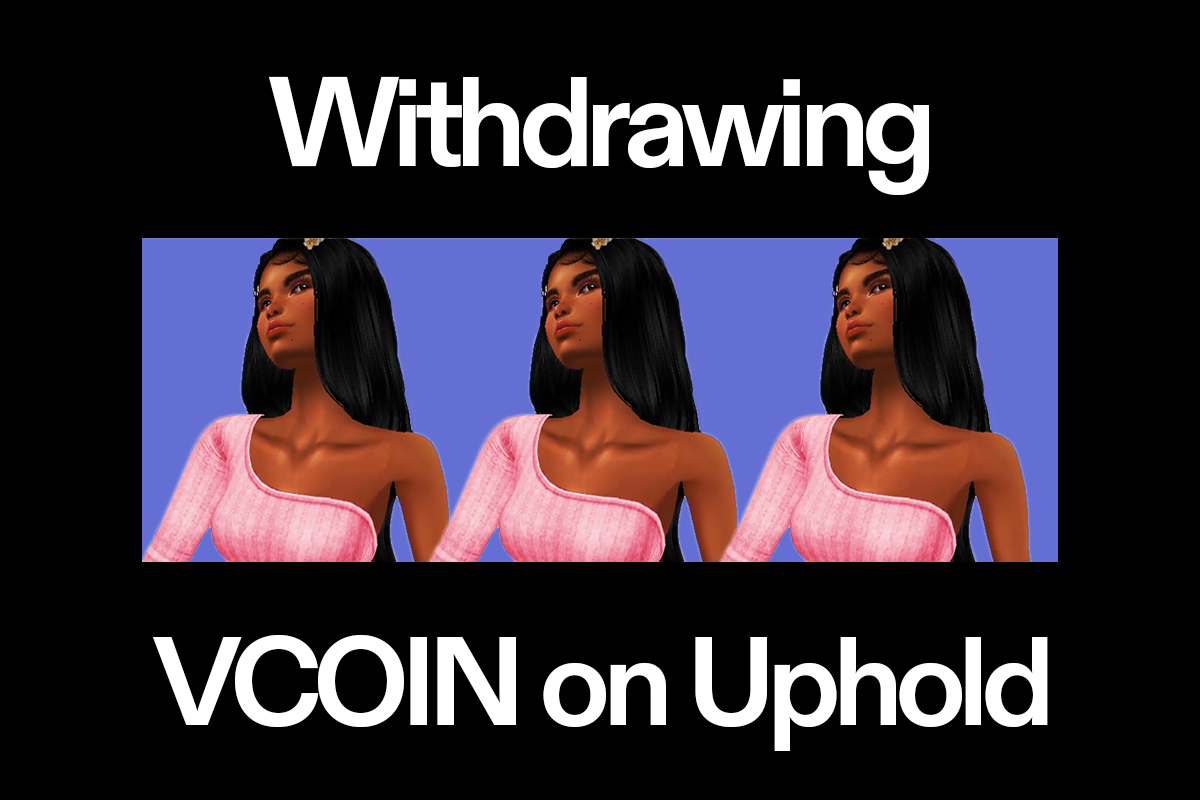 Withdraw VCOIN on Uphold
