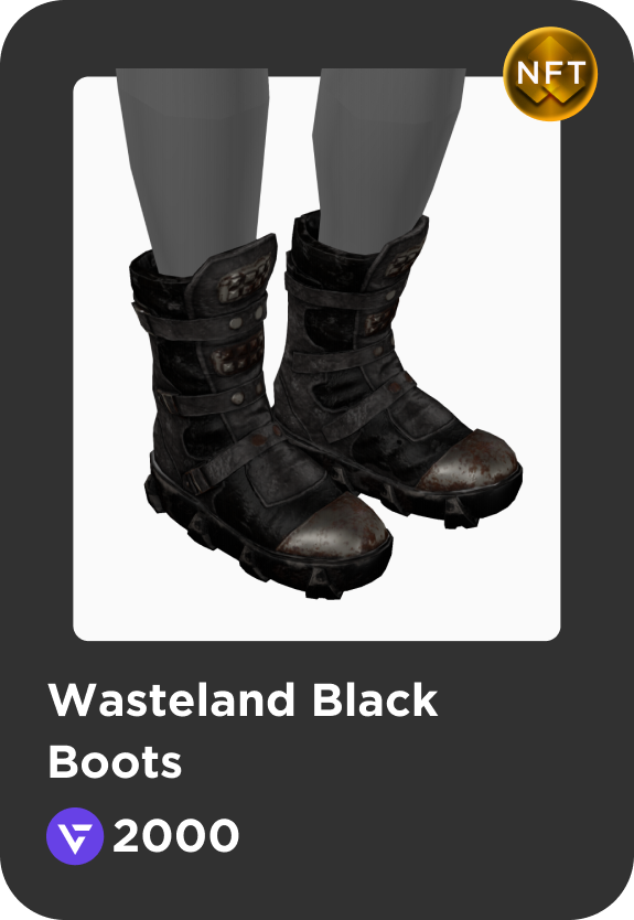 Wasteland Black Boots