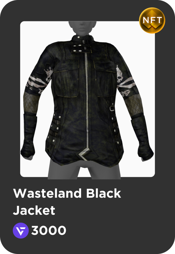 Wasteland Black Jacket