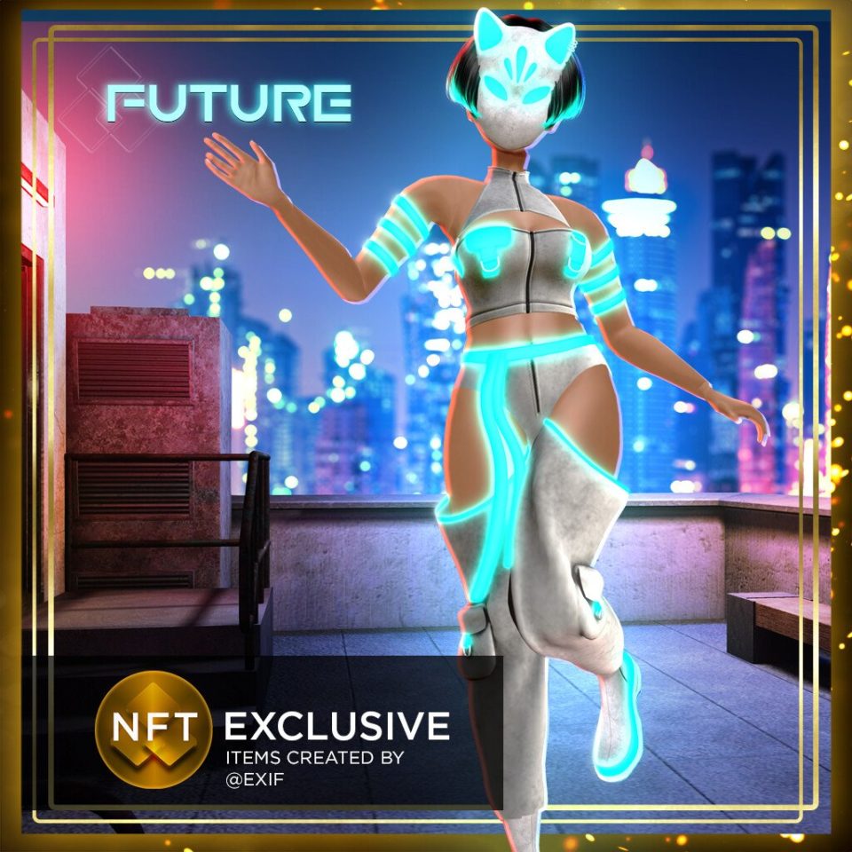 NFT exclusives with futuristic theme